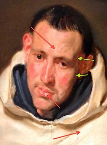 vandyckportrait-witharrows van dyck example with arrows