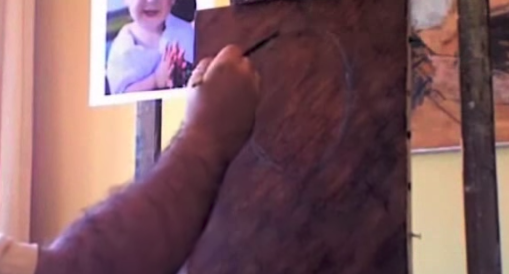 image from the underpainting demonstration video