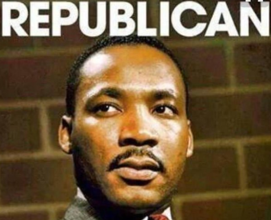 was martin luther king jr a republican